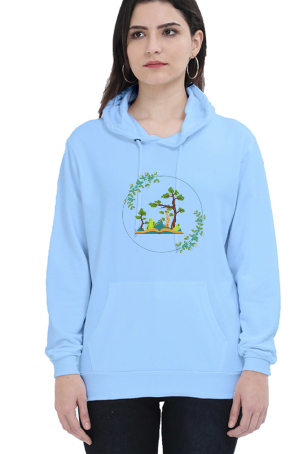 Greenery Picture Hoodie | 100% Cotton